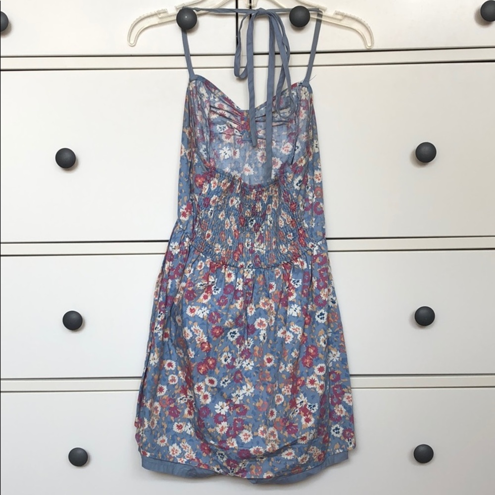 Floral Romper Dress - Picture 2 of 3